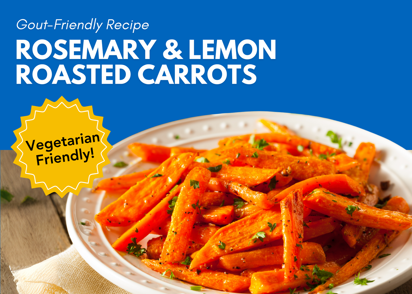 Rosemary & Lemon Roasted Carrots
