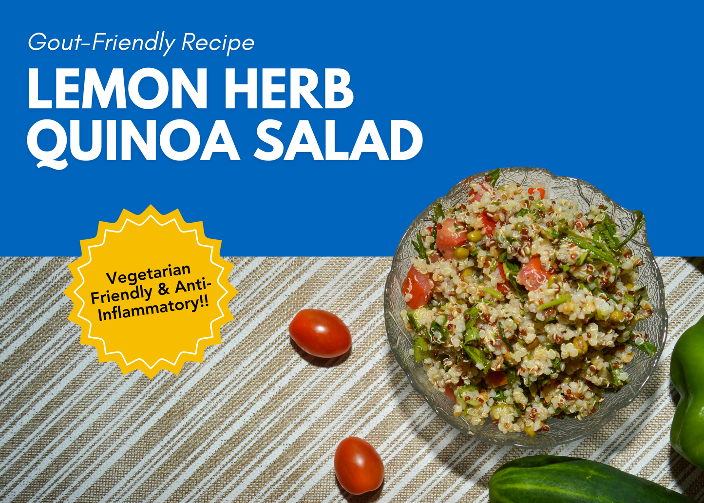 Lemon Herb Quinoa Salad