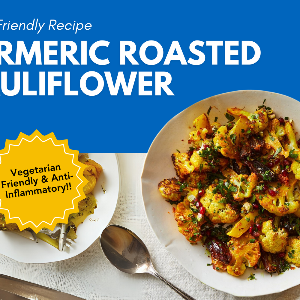 Anti-Inflammatory Turmeric Roasted Cauliflower