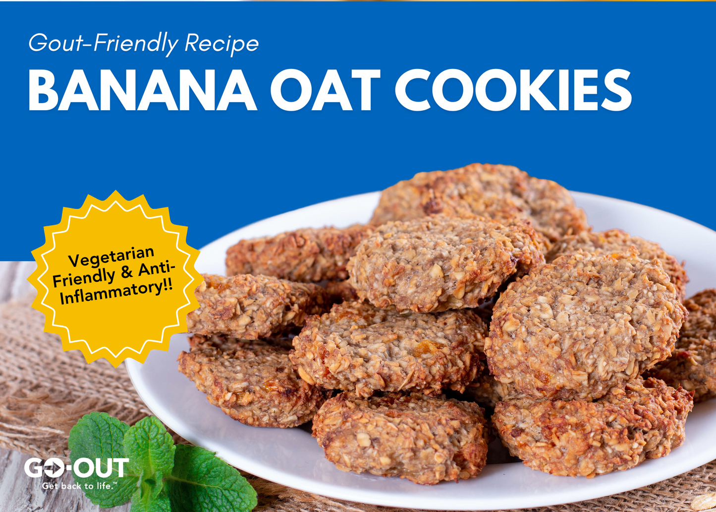 Banana Oat Cookies