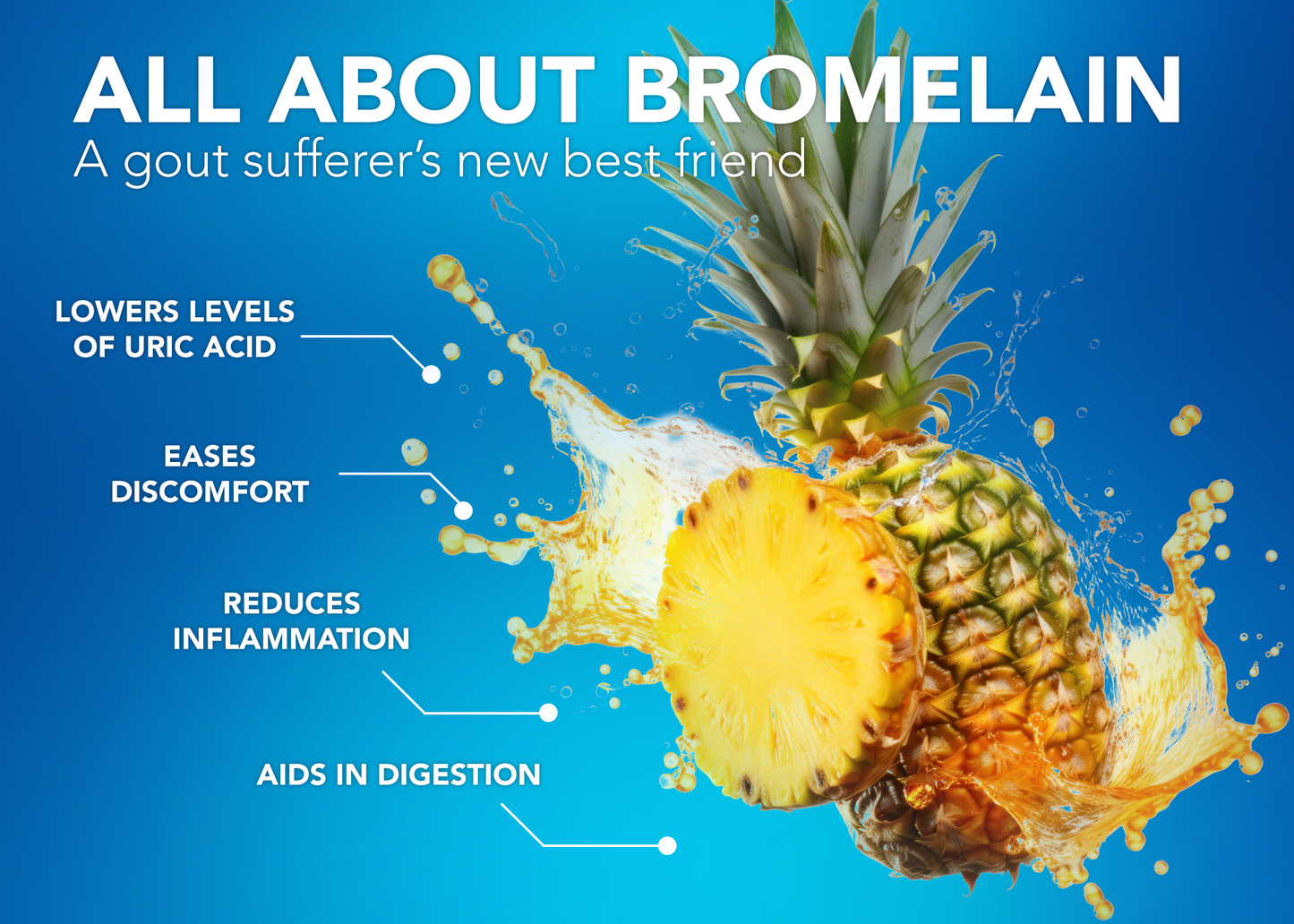 All About Bromelain: A Gout Management Routine's Best Friend | Go-Out Life