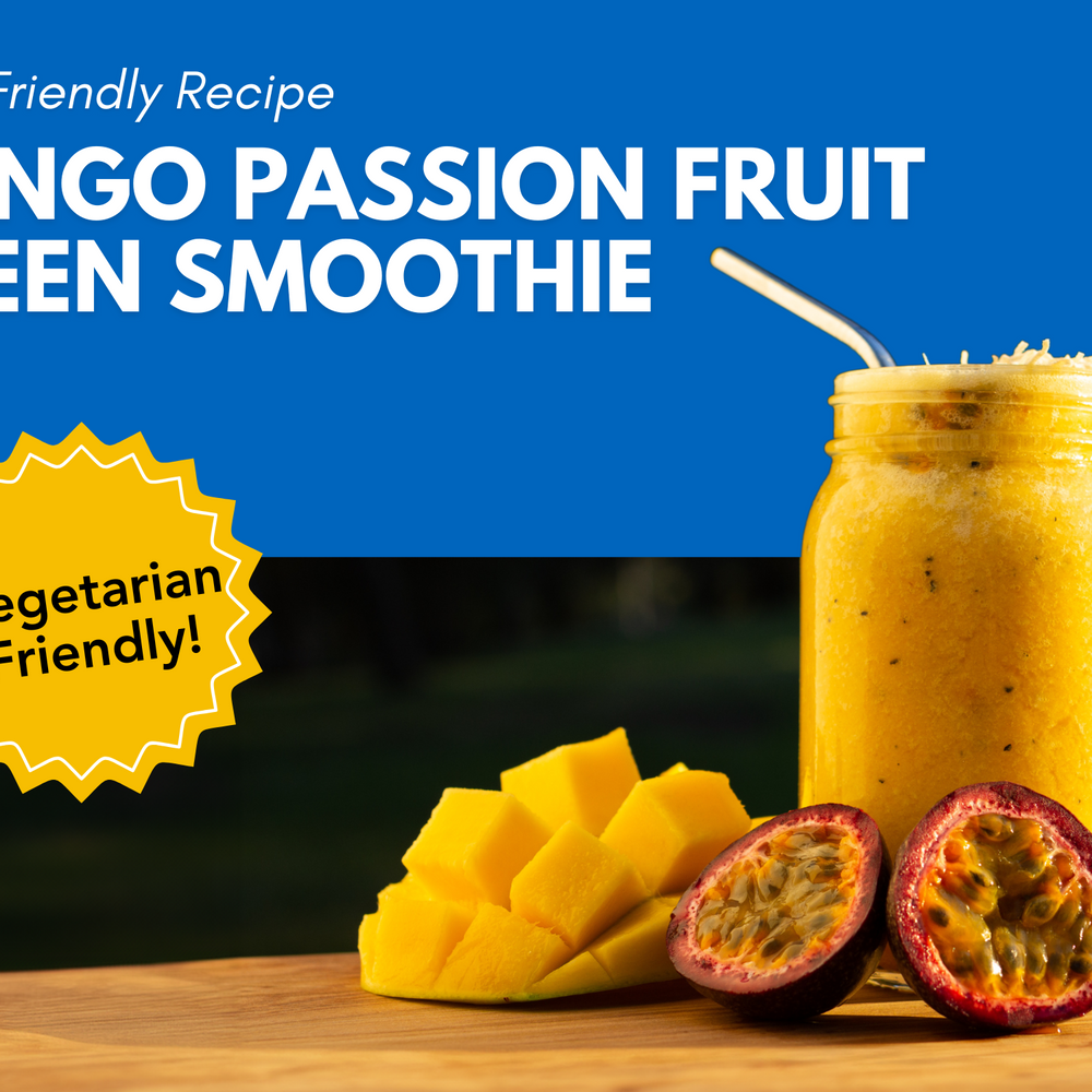 Mango Passion Fruit Green Smoothie