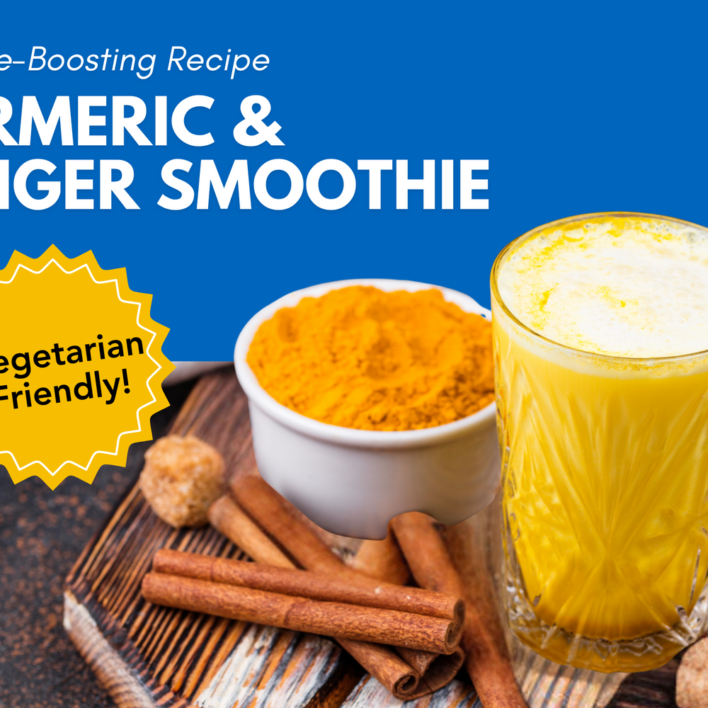 Turmeric & Ginger Immune-Boosting Smoothie